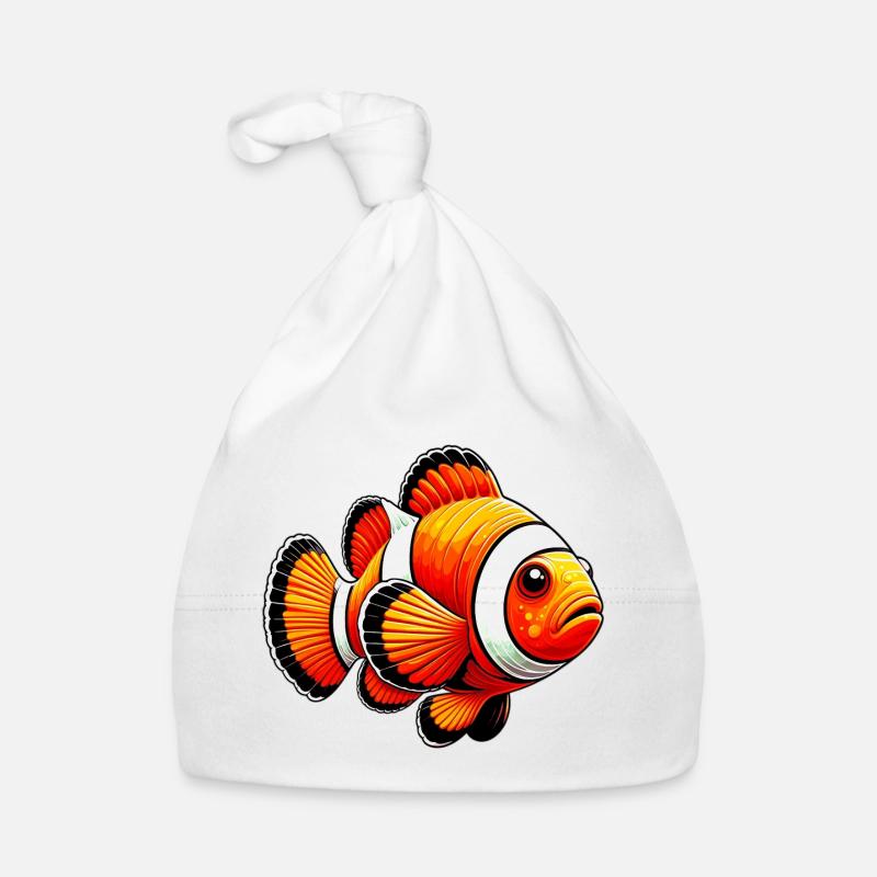 Clownfische Baby Bio-Mütze