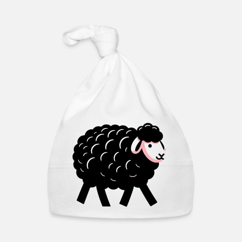 Mouton noir Bonnet bio Bébé