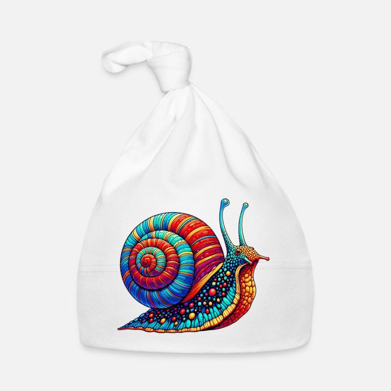 Snail Organic Baby Cap
