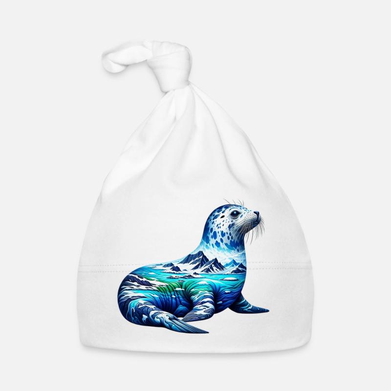 Phoque Bonnet bio Bébé