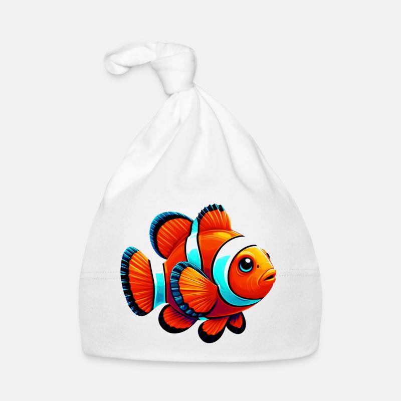 Poisson-clown Bonnet bio Bébé