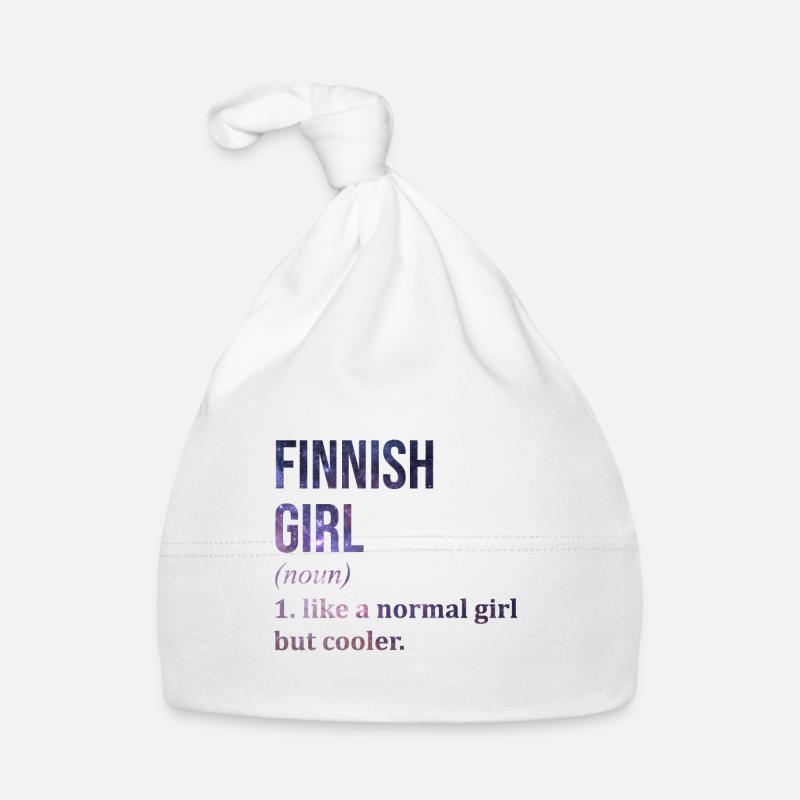 Finnland Baby Bio-Mütze