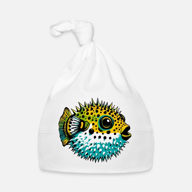 Kugelfisch Baby Bio-Mütze