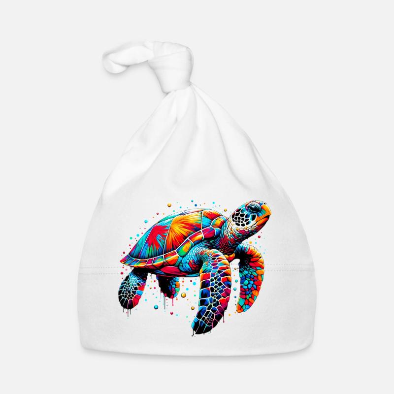 Turtle Organic Baby Cap