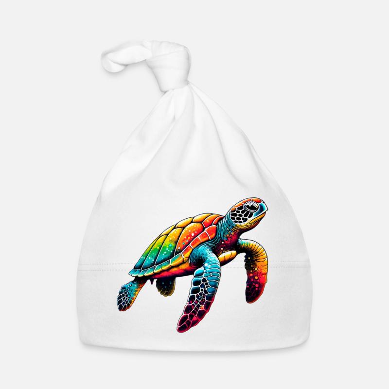 Schildkröte Baby Bio-Mütze