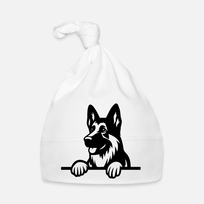 German Shepherd Organic Baby Cap