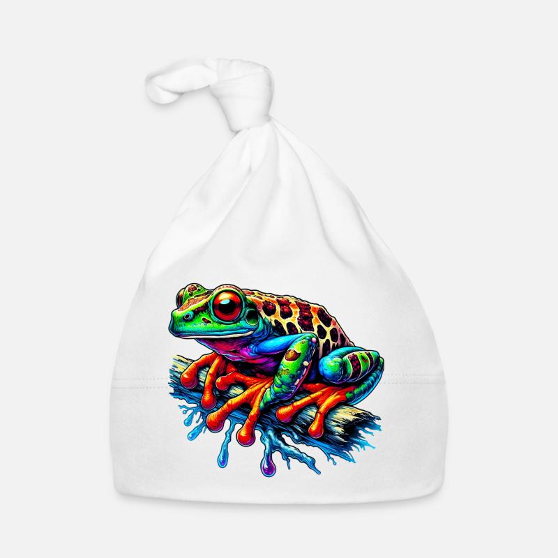 Frog Organic Baby Cap