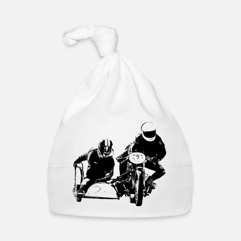 Motorrad Baby Bio-Mütze