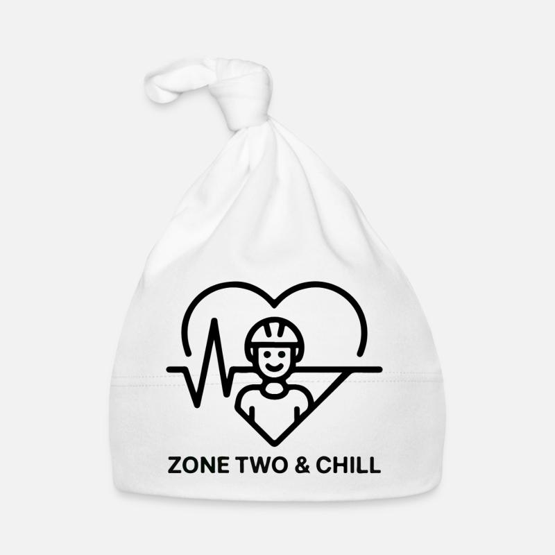 Zone Zwei & Chill Radfahrerherz Baby Bio-Mütze