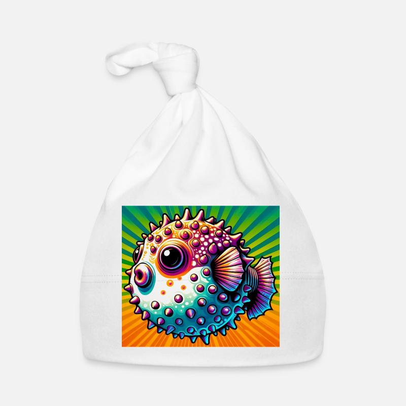 Kugelfisch Baby Bio-Mütze