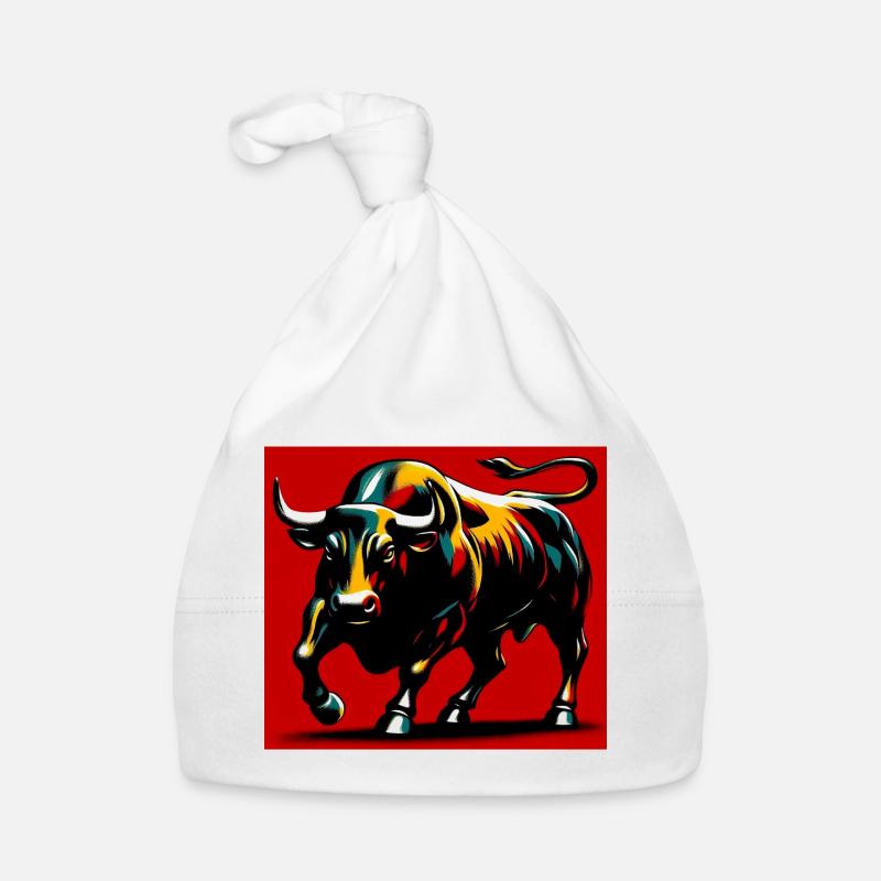 Stier Baby Bio-Mütze