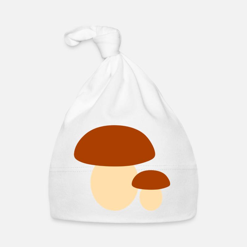 Illustration de champignon minimaliste Bonnet bio Bébé