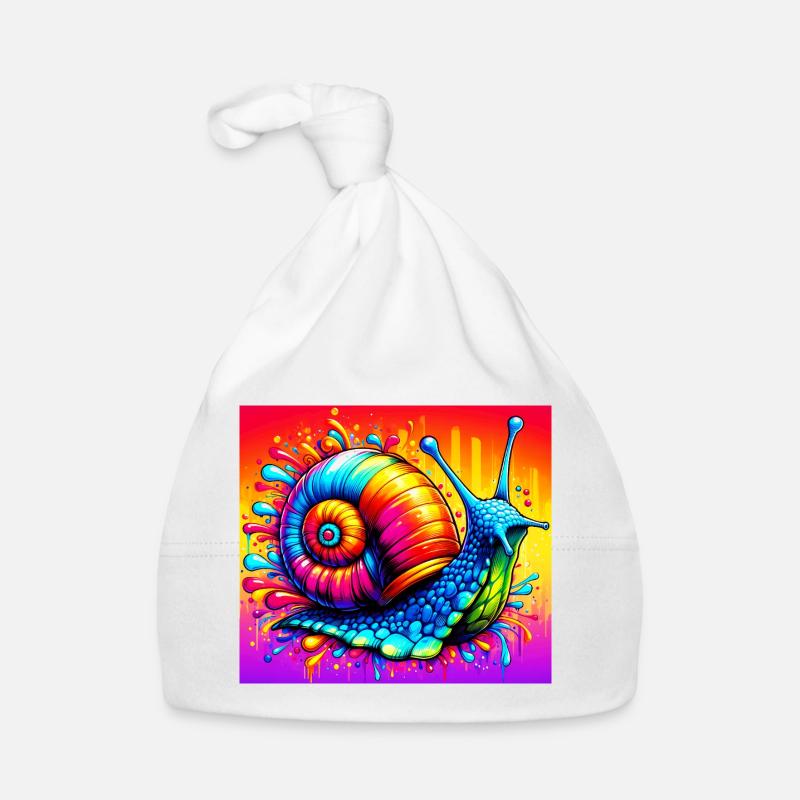 Snail Organic Baby Cap