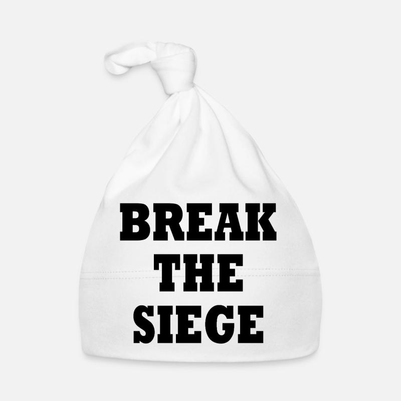 break the siege Organic Baby Cap