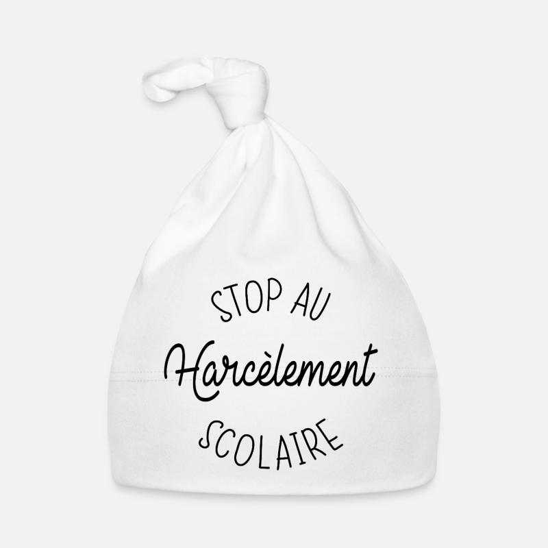 Stop School Bullying Organic Baby Cap