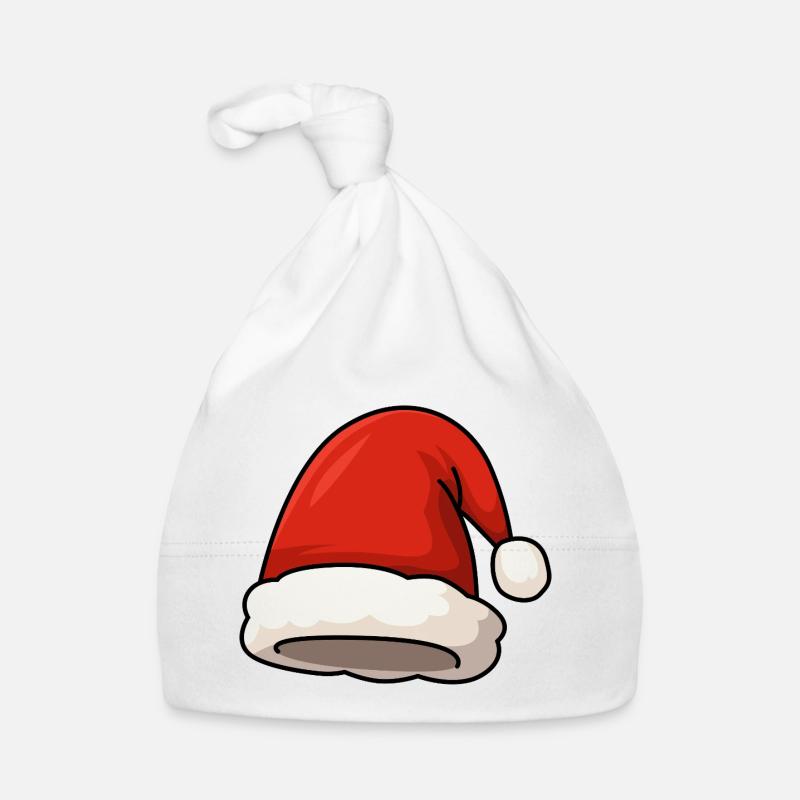 Weihnachtsmütze Illustration Baby Bio-Mütze