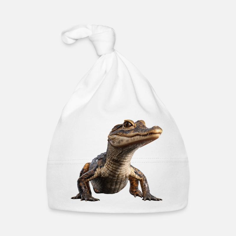 Caïman Crocodile Alligator Reptiles Crocodile Caïmans Bonnet bio Bébé