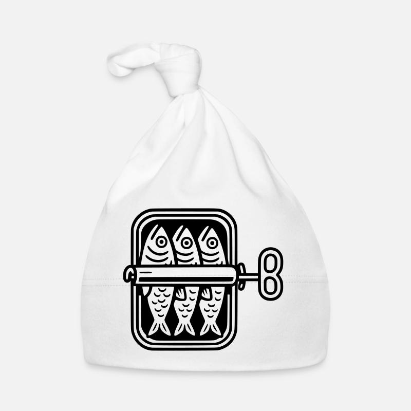 sardinen dose Baby Bio-Mütze