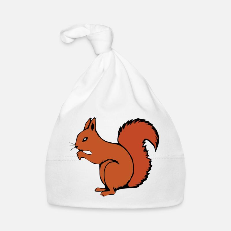 Eichhörnchen Geschenk Weihnachten Baby Bio-Mütze