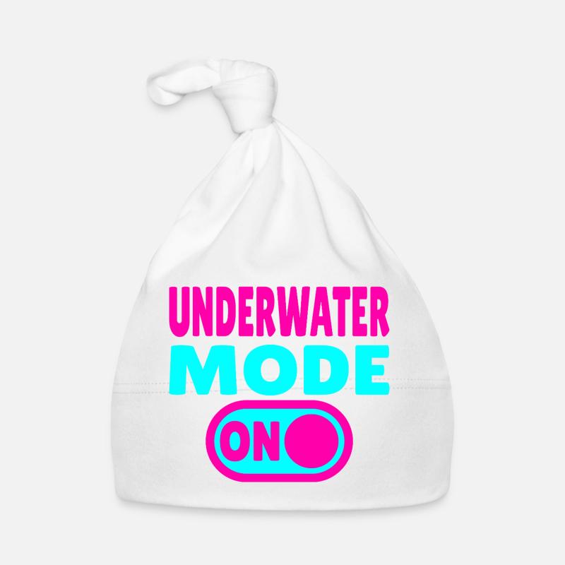 Underwater Mode ON  Baby Bio-Mütze