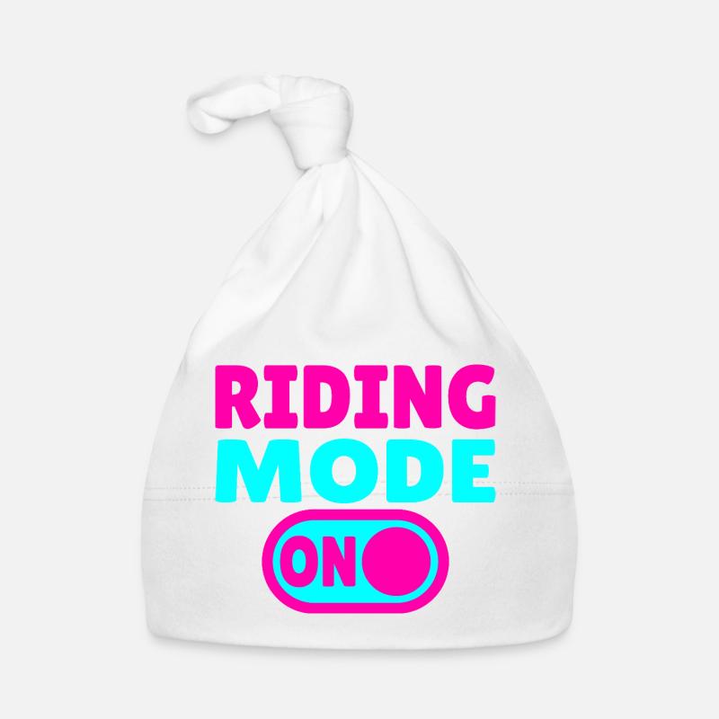 Riding Mode ON – Reitsport Baby Bio-Mütze