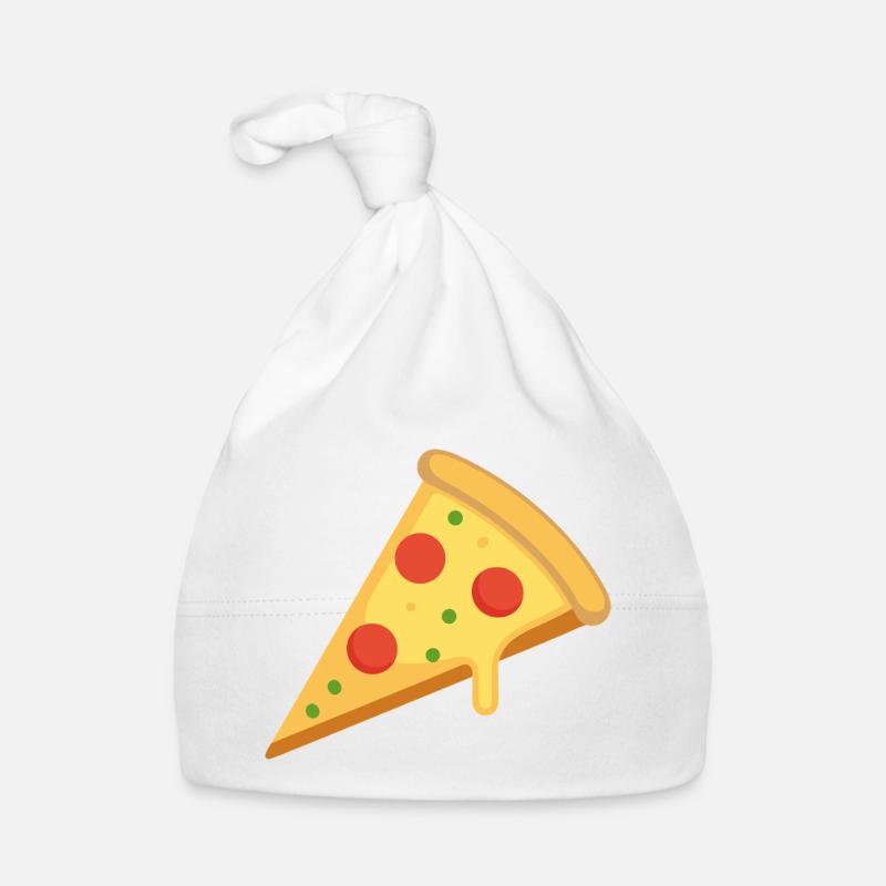 pizza slice Organic Baby Cap