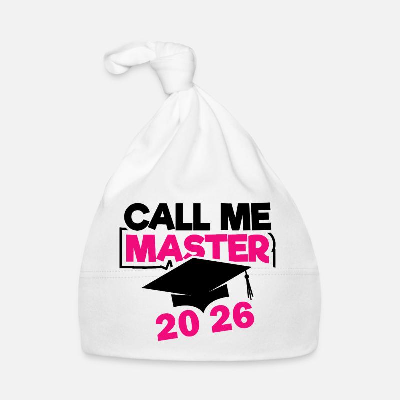 Obtention du diplôme de master en 2026 Bonnet bio Bébé