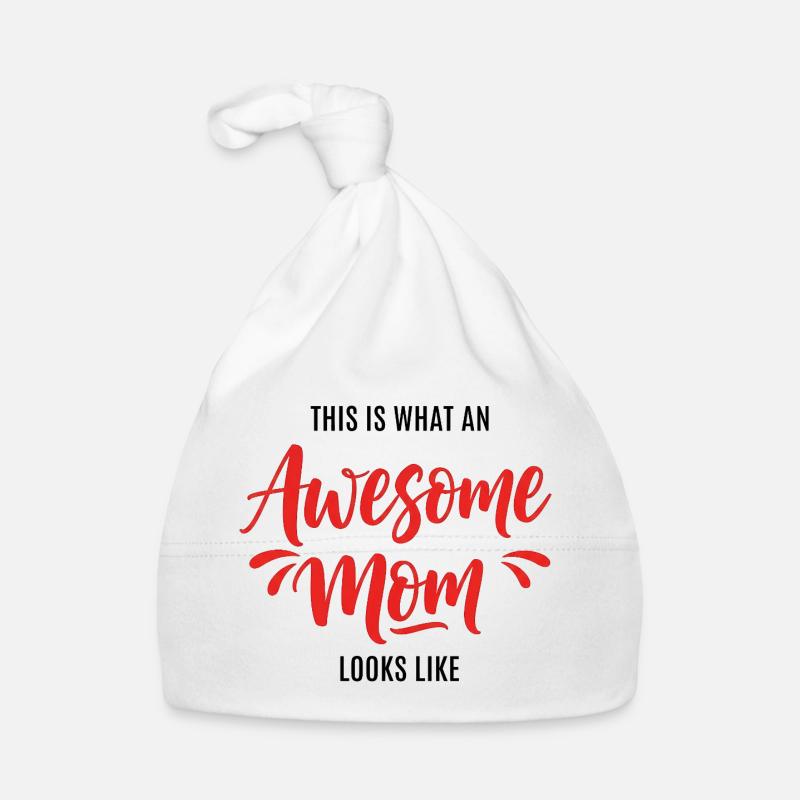 So Sieht Eine Tolle Mutter Aus Mama Geschenk Baby Bio-Mütze