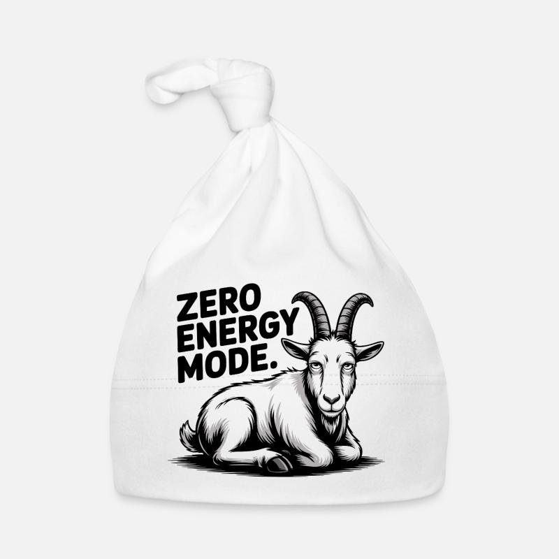 Zero Energy Mode Goat Organic Baby Cap