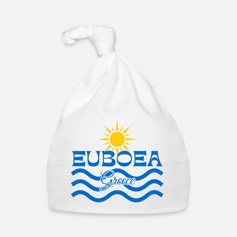 Logo des Sun Waves en Eubée Grèce Bonnet bio Bébé