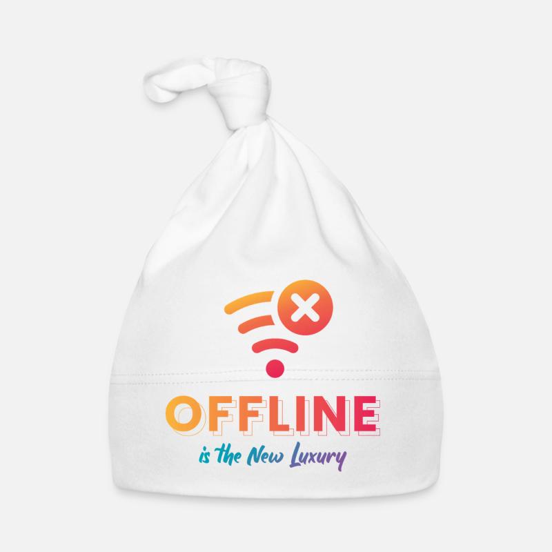 Offline Is The New Luxury Organic Baby Cap
