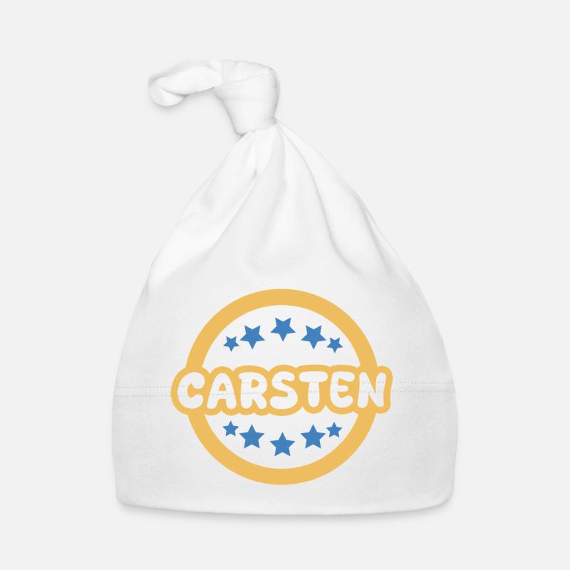 Carsten als Geschenk Baby Bio-Mütze