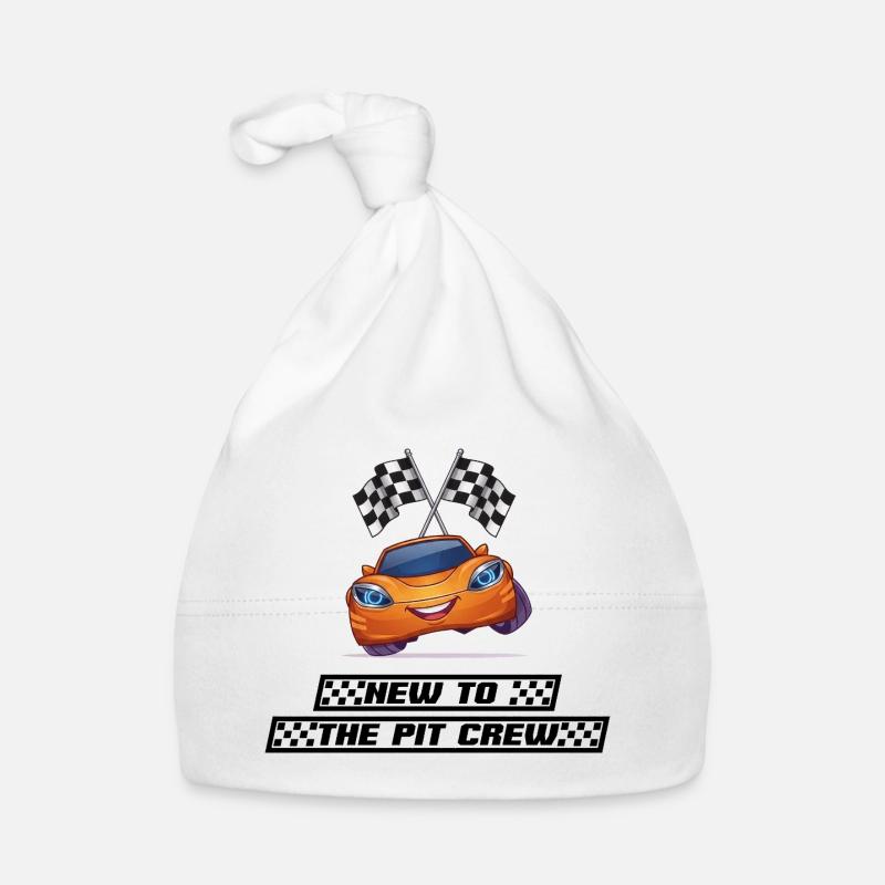 Nouveau dans The Pit Crew Bonnet bio Bébé