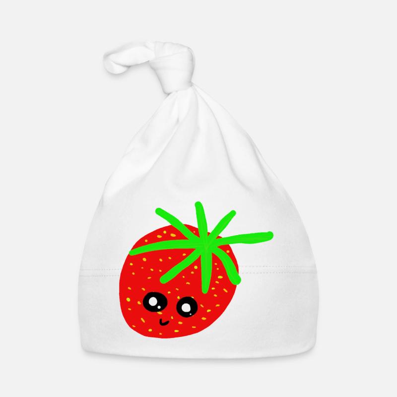 Erdbeere Kinder Erdbeeren  Baby Bio-Mütze