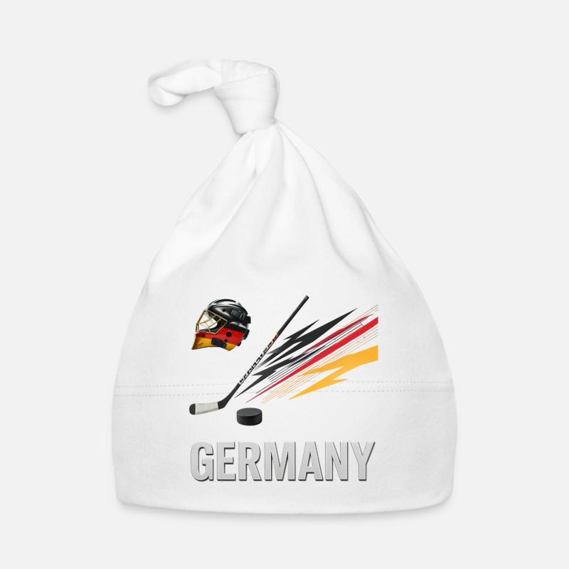 Deutschland Eishockey Kraft Baby Bio-Mütze