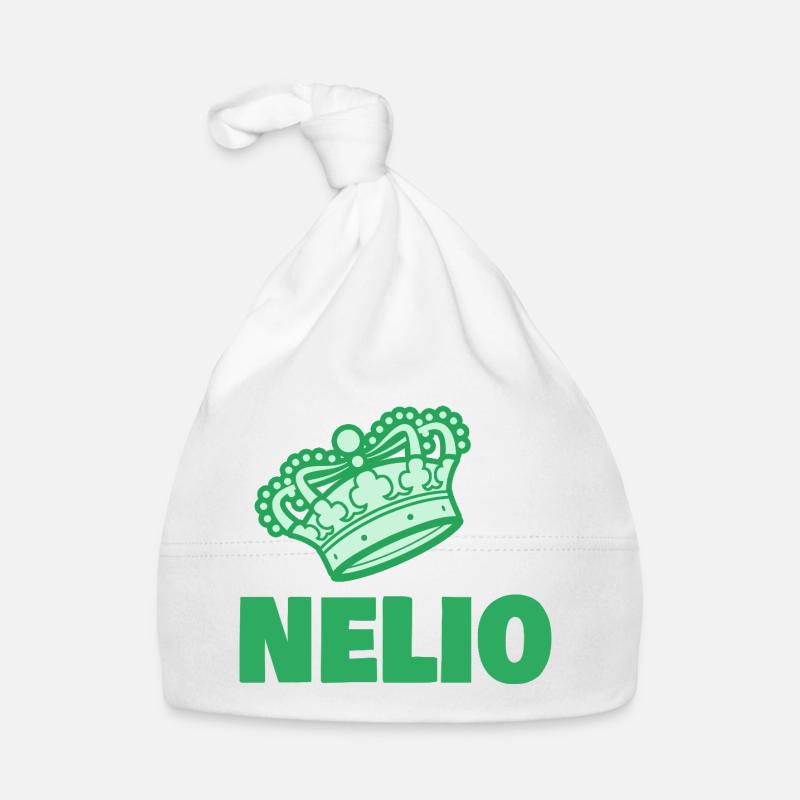 Nelio als Koenig Baby Bio-Mütze