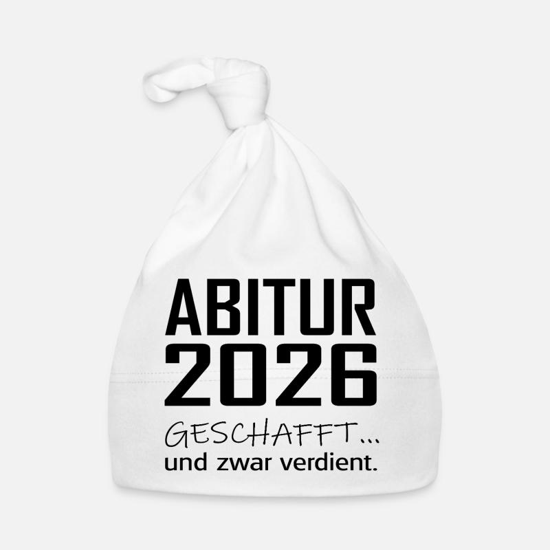 ABITUR Baby Bio-Mütze