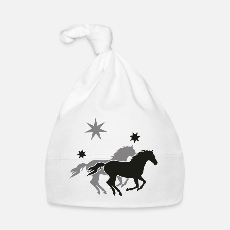 Two Horses Organic Baby Cap
