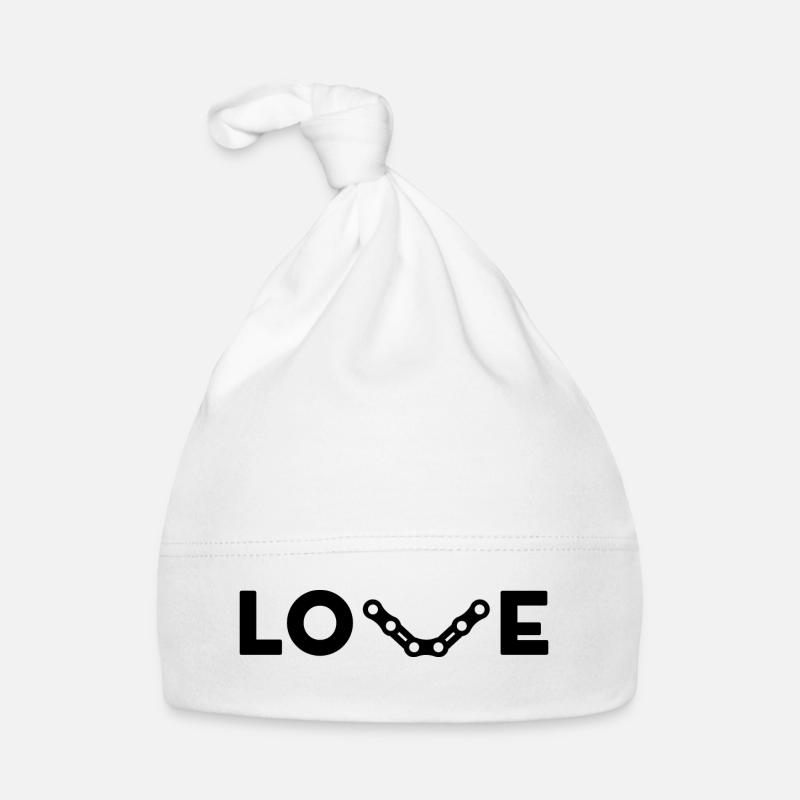 I LOVE BICYCLES Organic Baby Cap