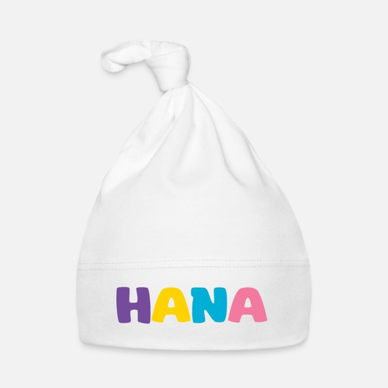Name - Hana Baby Bio-Mütze