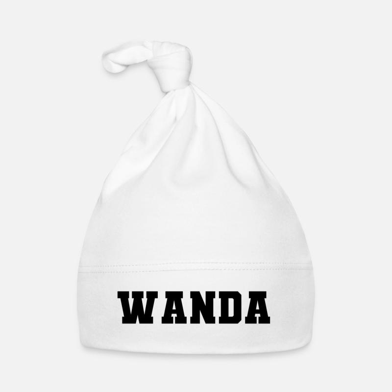 Name - Wanda Baby Bio-Mütze