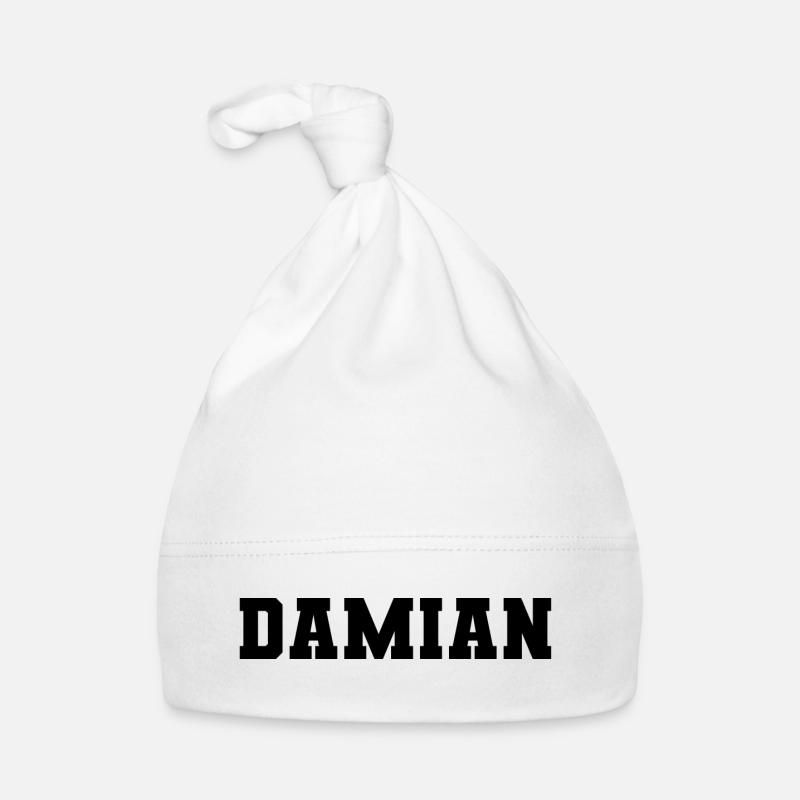Name - Damian Organic Baby Cap