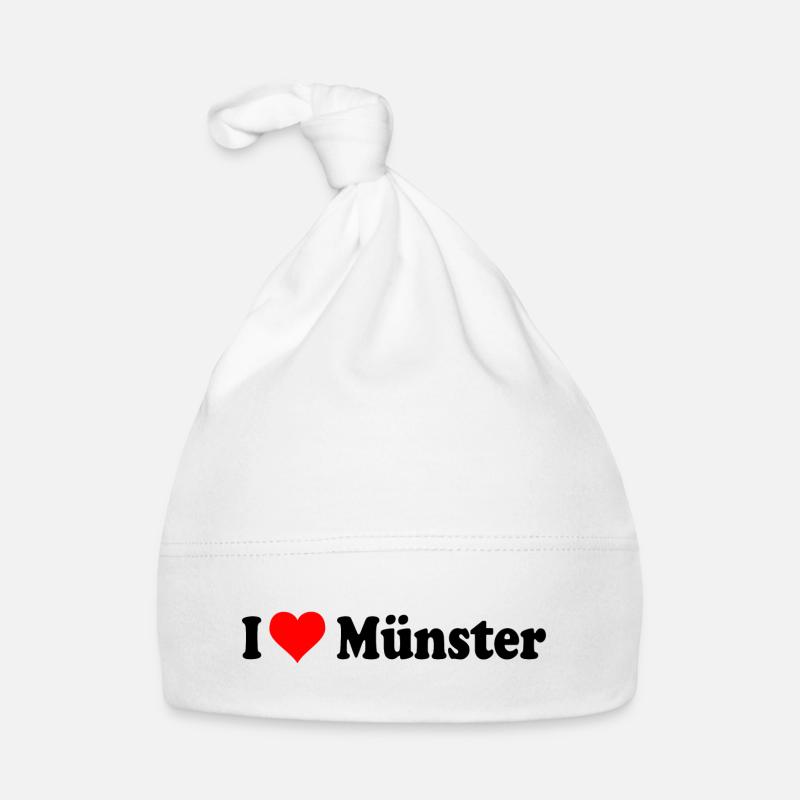 I love Münster Baby Bio-Mütze