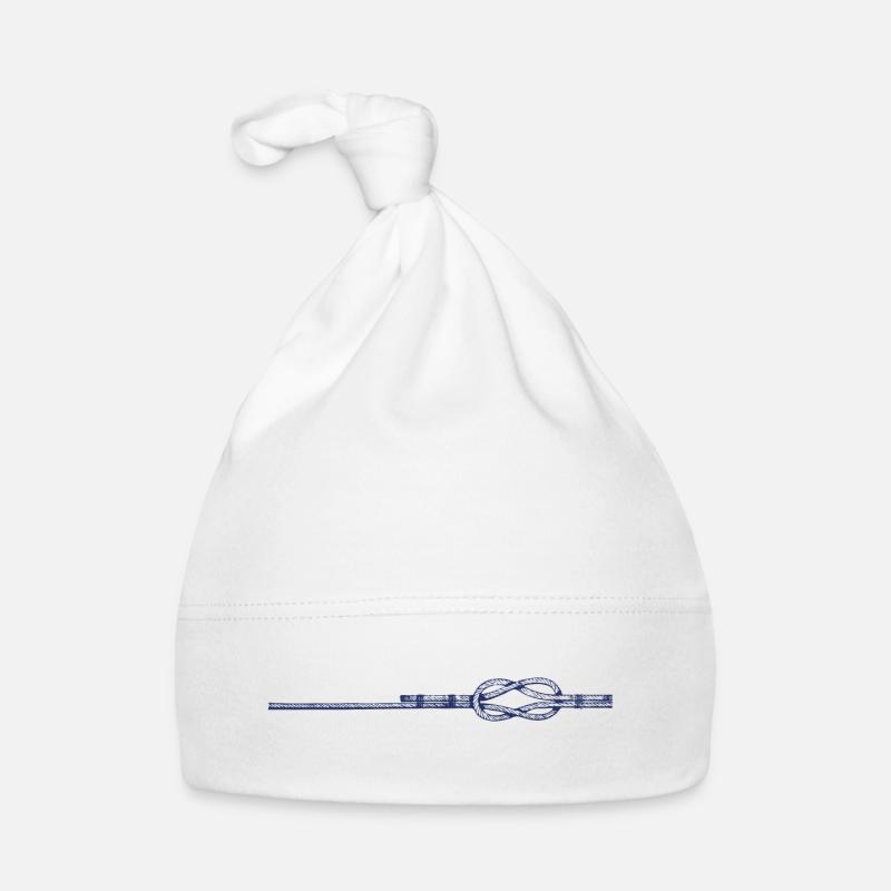 Kreuzknoten Baby Bio-Mütze