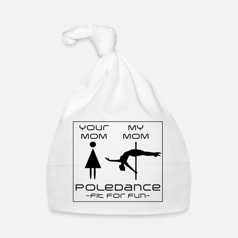 Pole Dance Mom: Fun & Power Organic Baby Cap
