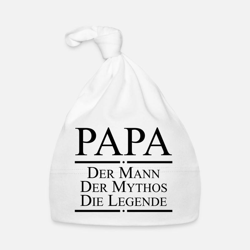 Papa Legende Baby Bio-Mütze