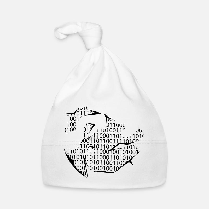 code binaire Bonnet bio Bébé