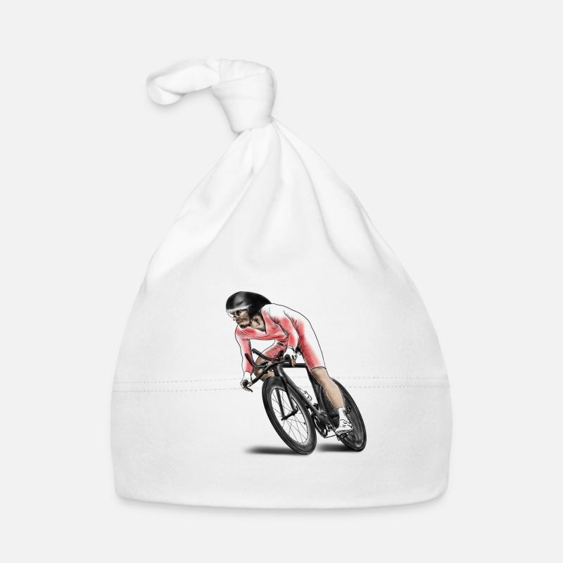 coureurs cyclistes Bonnet bio Bébé