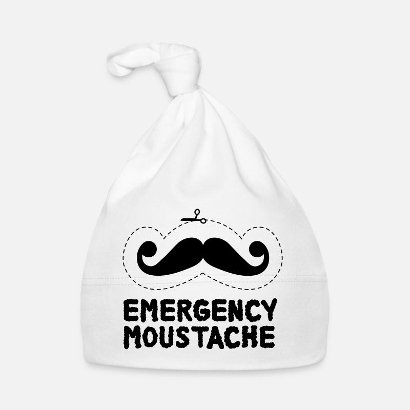 moustache Organic Baby Cap
