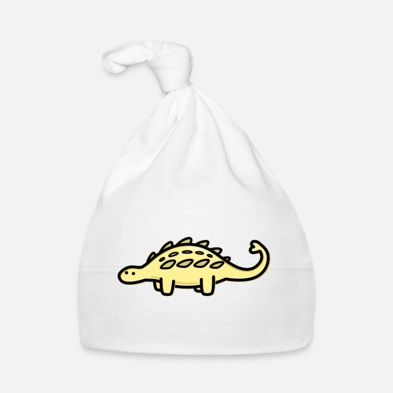 Ankylosaurus mignon Bonnet bio Bébé